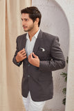 Men's Classic Solid Formal Blazer Two Button Light Weight Suit Jacket