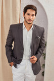Men's Classic Solid Formal Blazer Two Button Light Weight Suit Jacket