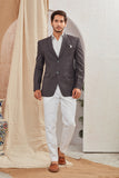 Men's Classic Solid Formal Blazer Two Button Light Weight Suit Jacket