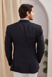 Men's Classic Solid Formal Blazer Two Button Light Weight Suit Jacket