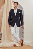 Men's Classic Solid Formal Blazer Two Button Light Weight Suit Jacket