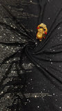 Glamorous Designer Black Sequin Party wear Saree or Women