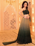 Enchanted Emerald Ombre Lehenga Set