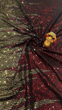Radiant Red Sequin Saree – Glamorous Festive & Partywear Saree