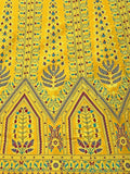Meher Mustard Yellow Banarasi Silk Lehenga Set with Dupatta