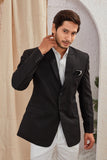 Men's Classic Solid Formal Blazer Two Button Light Weight Suit Jacket