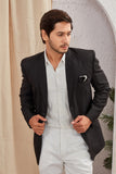 Men's Classic Solid Formal Blazer Two Button Light Weight Suit Jacket