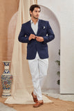Men's Classic Solid Formal Blazer Two Button Light Weight Suit Jacket