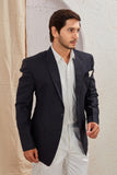 Men's Classic Solid Formal Blazer Two Button Light Weight Suit Jacket