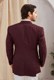 Men's Classic Solid Formal Blazer Two Button Light Weight Suit Jacket
