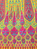 Sunlit Mustard Heritage Print Lehenga Set