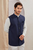 Men's Classic Solid Nehru Jacket Ethnic Waistcoat for Formal & Festive Wear