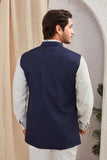 Men's Classic Solid Nehru Jacket Ethnic Waistcoat for Formal & Festive Wear