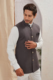 Men's Classic Solid Nehru Jacket Ethnic Waistcoat for Formal & Festive Wear