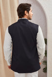 Men's Classic Solid Nehru Jacket Ethnic Waistcoat for Formal & Festive Wear