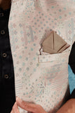 Indian Traditional Men's Jacquard Open Waistcoat Weddings & Festive Occasions Nehru Jacket