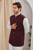 Men's Classic Solid Nehru Jacket Ethnic Waistcoat for Formal & Festive Wear
