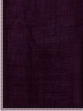 Royal Plum Georgette Lehenga Set with Embroidered Blouse