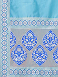 Royal Azure Ethnic Printed Lehenga Set