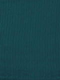 Teal Green Georgette Lehenga with Embroidered Bustier & Dupatta